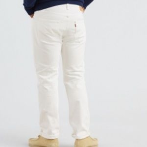 Men | Levi’s 501 Button Fly Jeans White 33W 30L